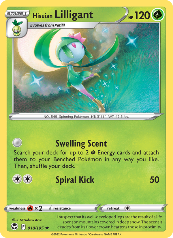 Hisuian Lilligant - Pokémon TCG Card