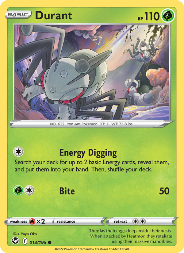Durant - Pokémon TCG Card