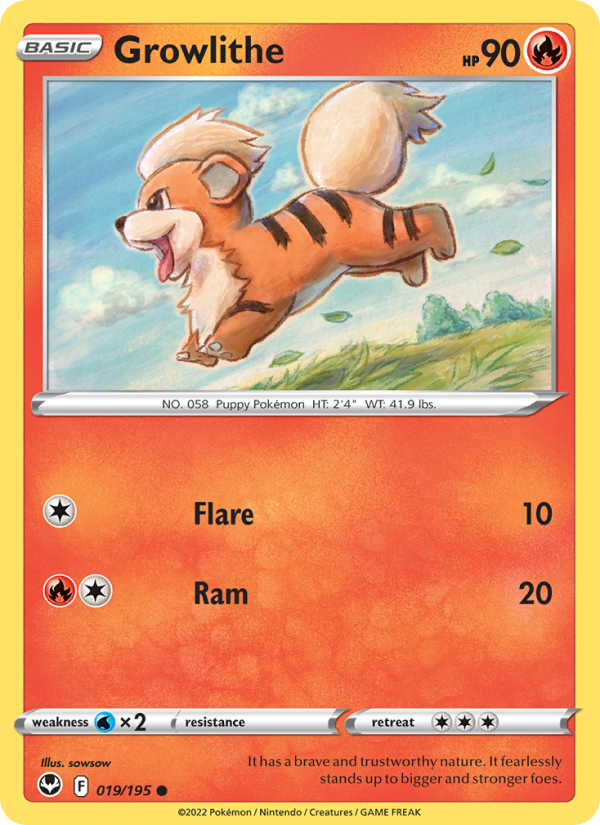 Growlithe - Pokémon TCG Card