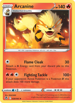 Arcanine - pokemon TCG Card