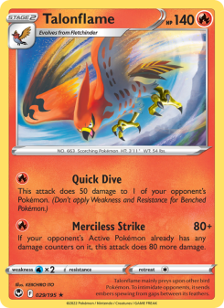 Talonflame - pokemon TCG Card