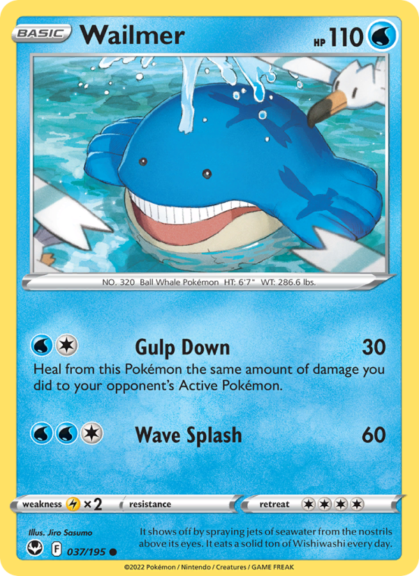 Wailmer - Pokémon TCG Card