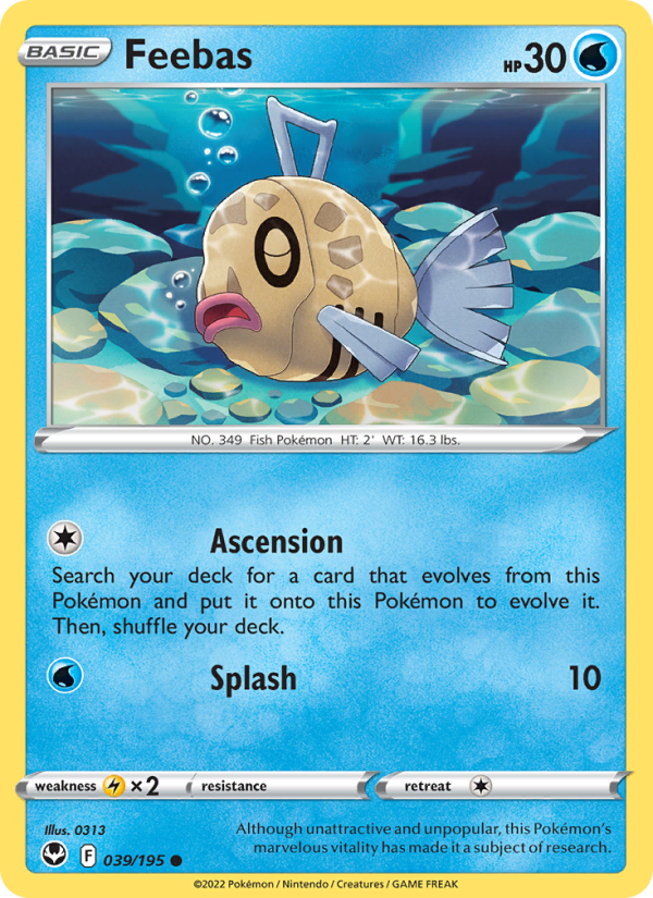 Feebas - Pokémon TCG Card