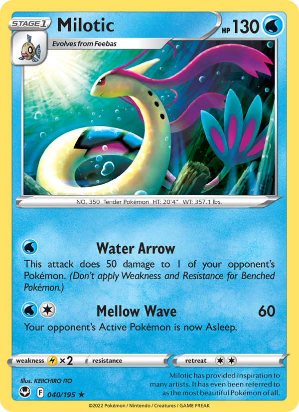 Milotic - Pokémon TCG Card