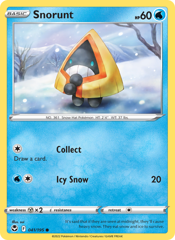 Snorunt - Pokémon TCG Card
