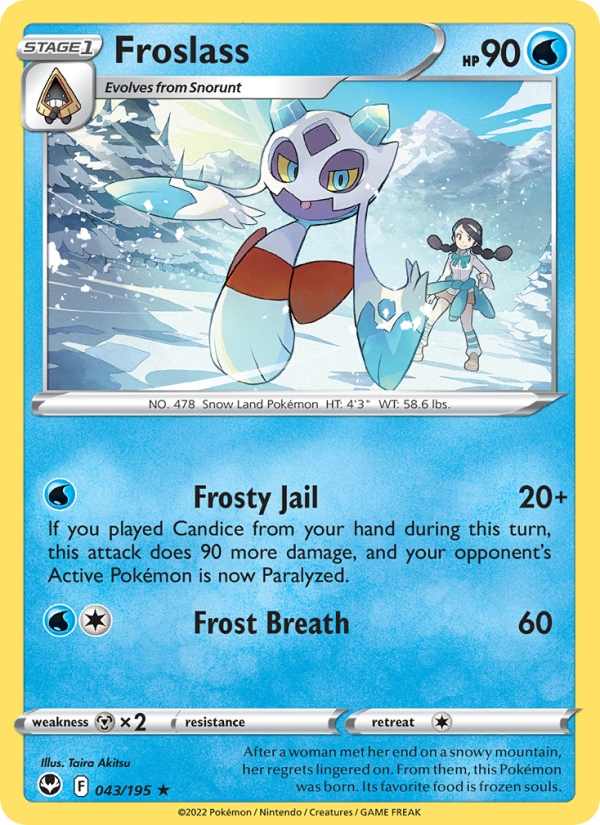 Froslass - Pokémon TCG Card