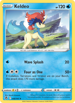 Keldeo - pokemon TCG Card