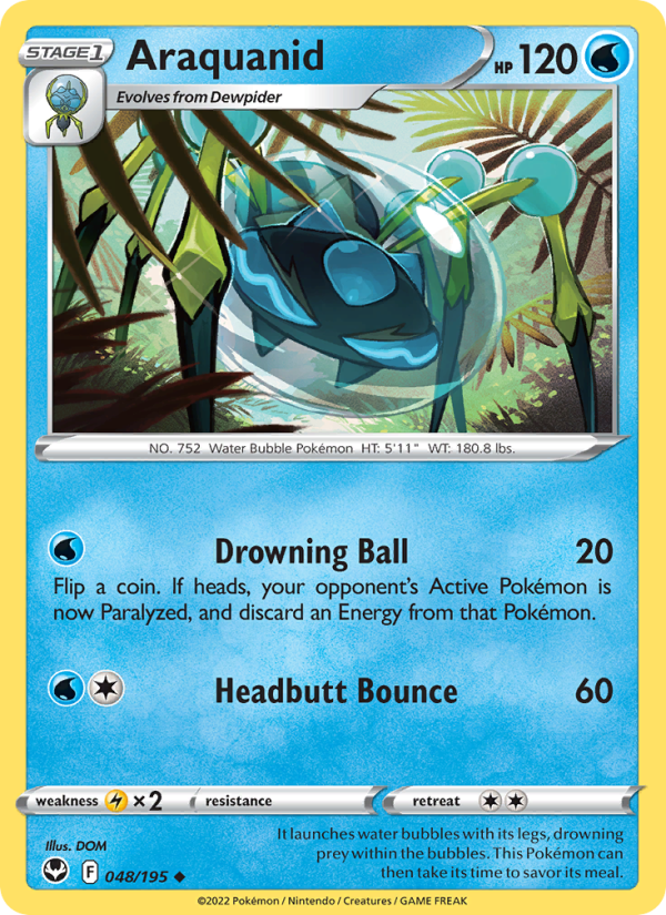 Araquanid - Pokémon TCG Card