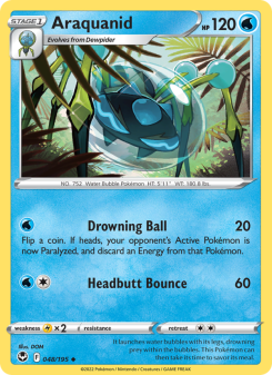 Araquanid - pokemon TCG Card