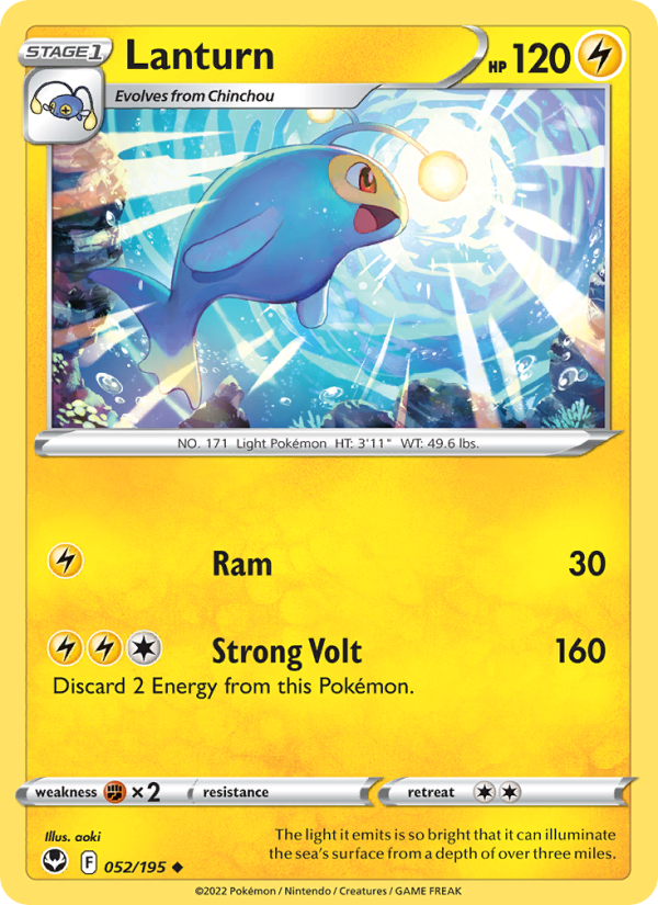 Lanturn - Pokémon TCG Card
