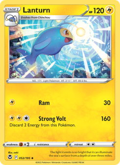 Lanturn - pokemon TCG Card