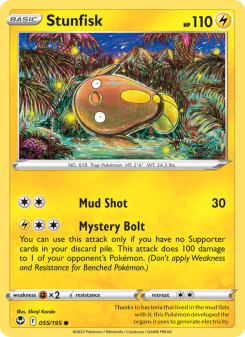 Stunfisk - pokemon TCG Card