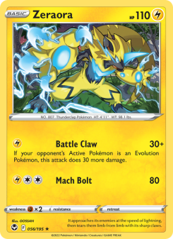 Zeraora - pokemon TCG Card