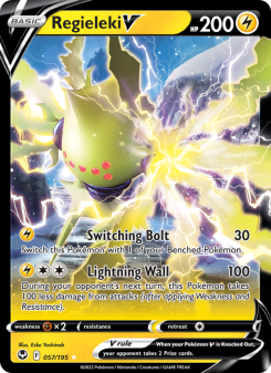 Regieleki V - pokemon TCG Card