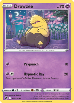 Drowzee - pokemon TCG Card