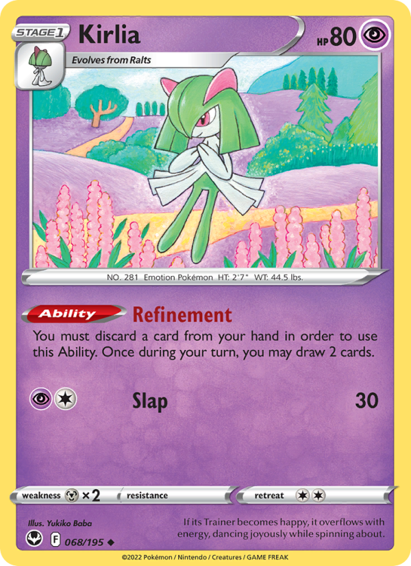Kirlia - Pokémon TCG Card
