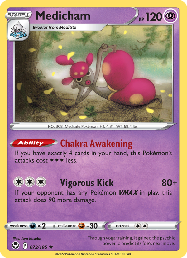 Medicham - Pokémon TCG Card