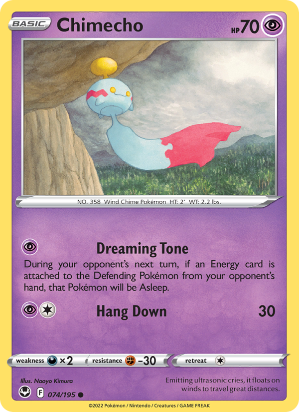Chimecho - Pokémon TCG Card