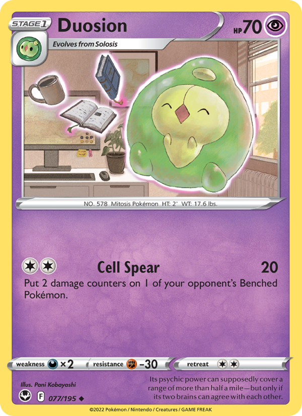 Duosion - Pokémon TCG Card