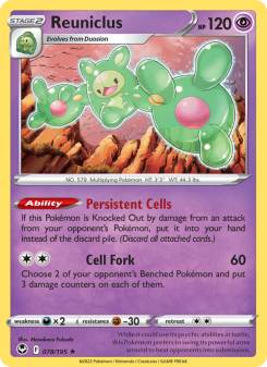 Reuniclus - pokemon TCG Card