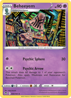 Beheeyem - pokemon TCG Card