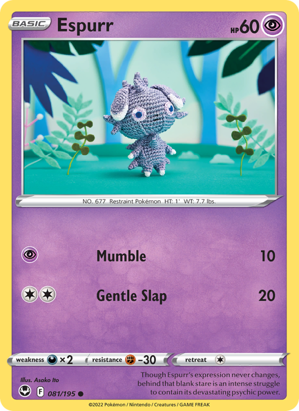 Espurr - Pokémon TCG Card