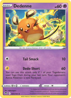Dedenne - pokemon TCG Card