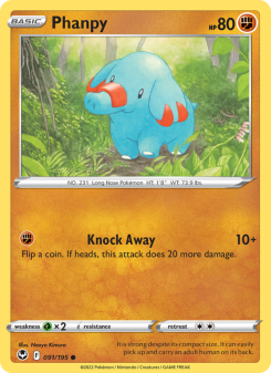 Phanpy - pokemon TCG Card