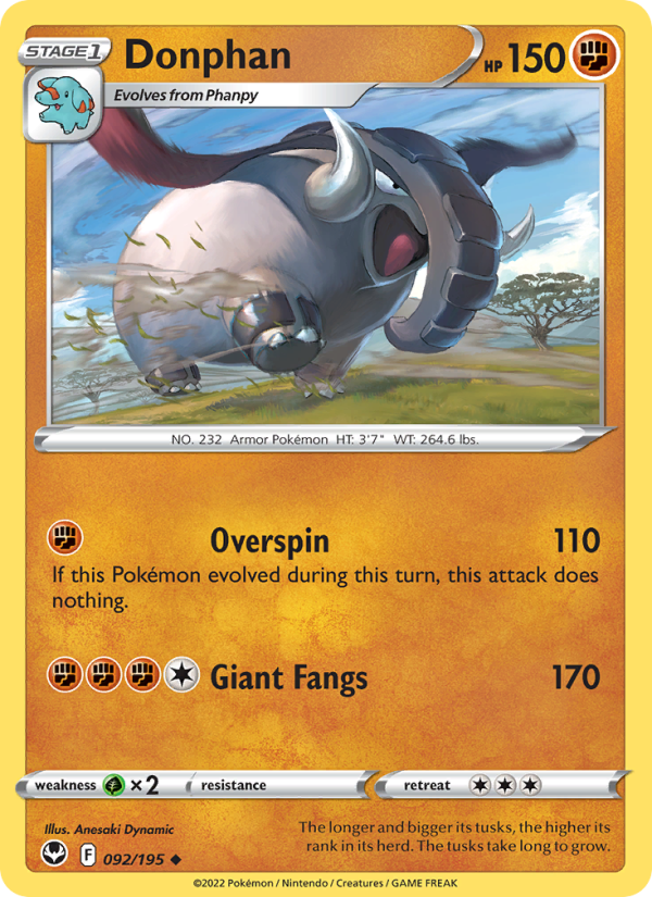 Donphan - Pokémon TCG Card