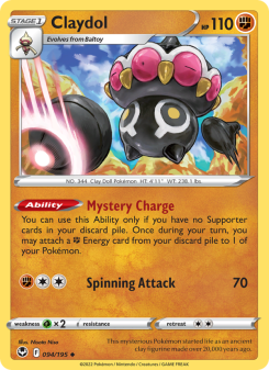 Claydol - pokemon TCG Card
