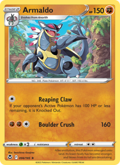 Armaldo - pokemon TCG Card