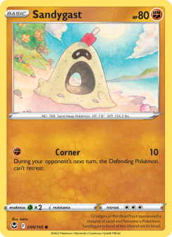 Sandygast - pokemon TCG Card