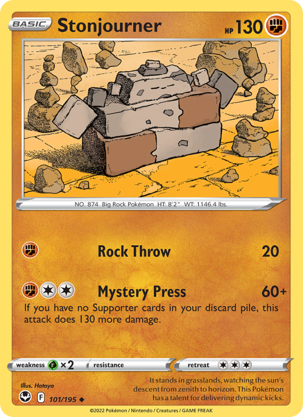 Stonjourner - Pokémon TCG Card