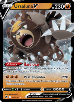 Ursaluna V - pokemon TCG Card