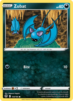 Zubat - pokemon TCG Card