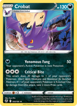 Crobat - pokemon TCG Card