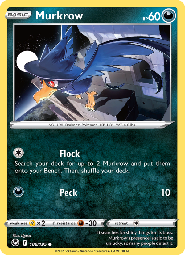 Murkrow - Pokémon TCG Card
