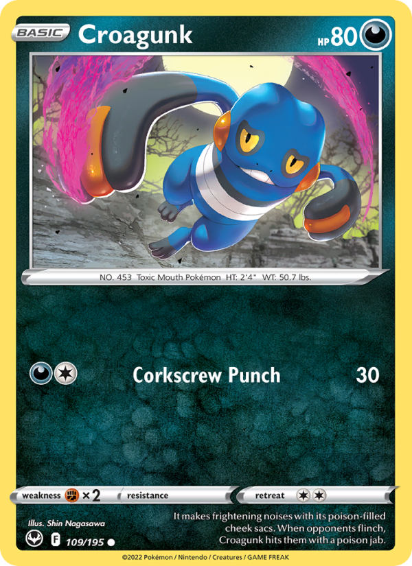 Croagunk - Pokémon TCG Card