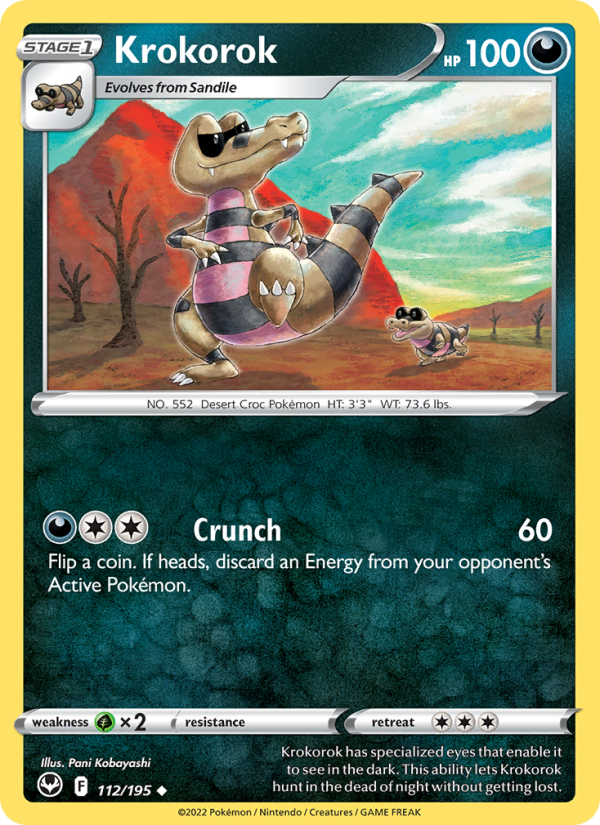 Krokorok - Pokémon TCG Card