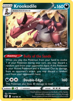 Krookodile - pokemon TCG Card