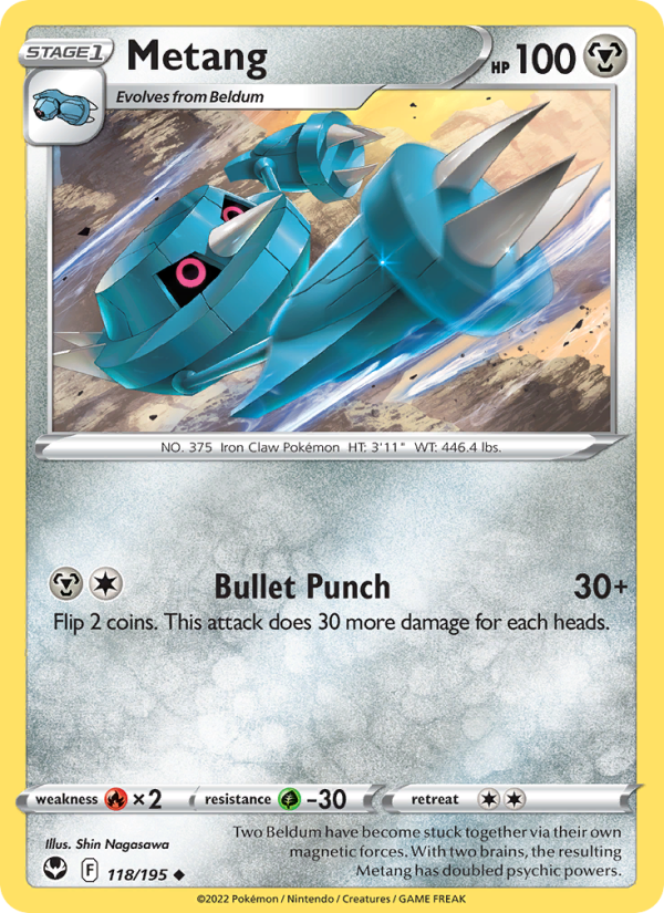 Metang - Pokémon TCG Card