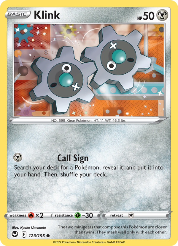 Klink - Pokémon TCG Card