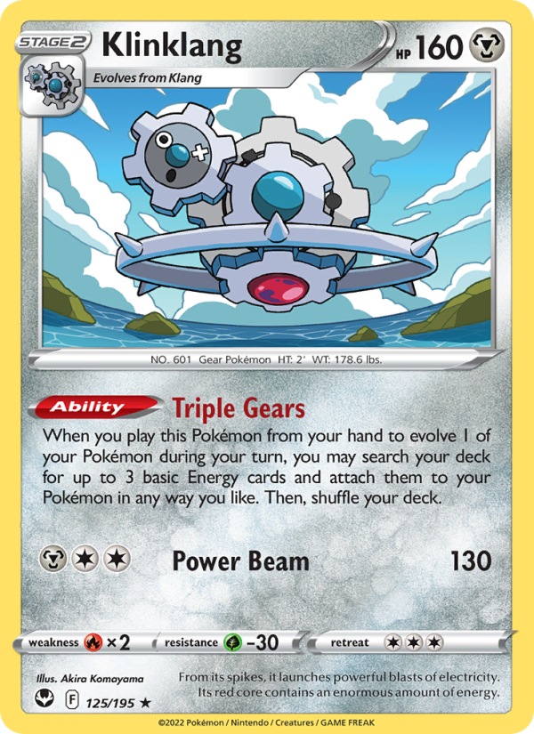 Klinklang - Pokémon TCG Card