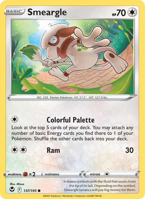 Smeargle - Pokémon TCG Card