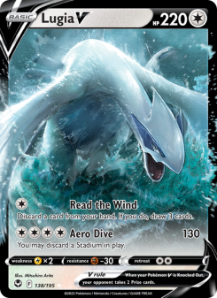 Lugia V - pokemon TCG Card