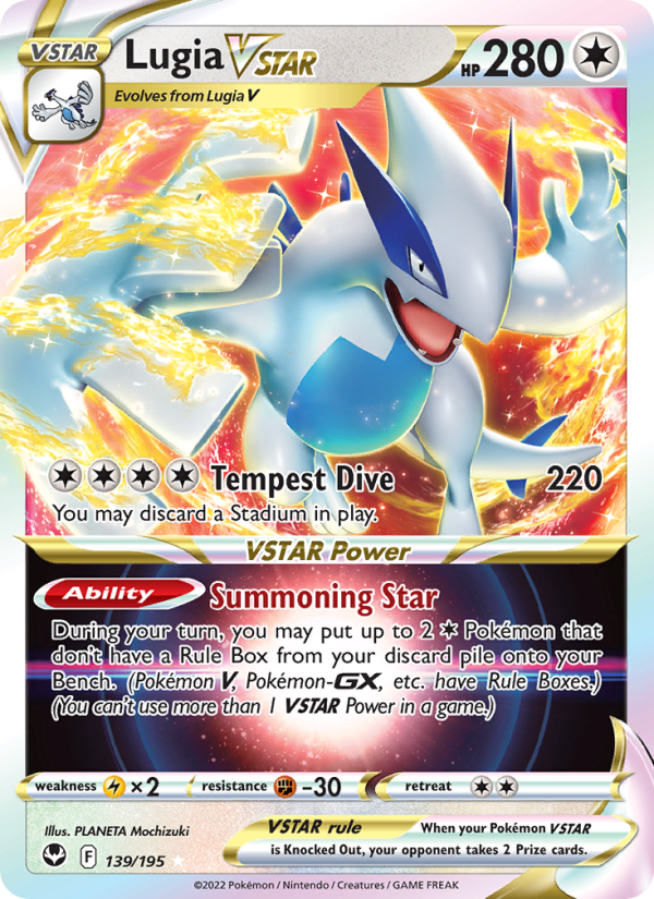 Lugia VSTAR - Pokémon TCG Card
