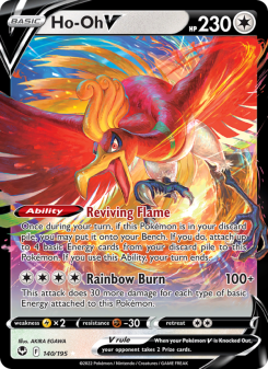 Ho-Oh V - pokemon TCG Card
