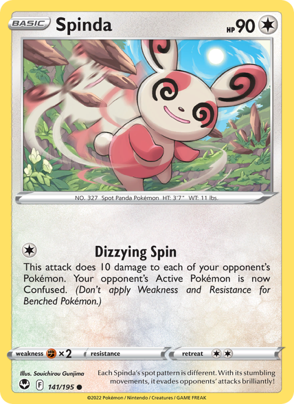 Spinda - Pokémon TCG Card