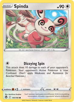 Spinda - pokemon TCG Card