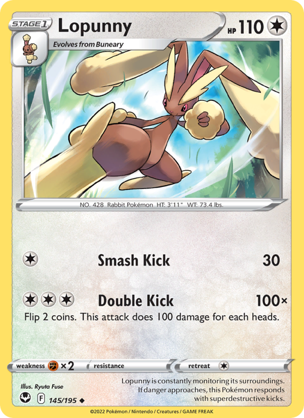 Lopunny - Pokémon TCG Card